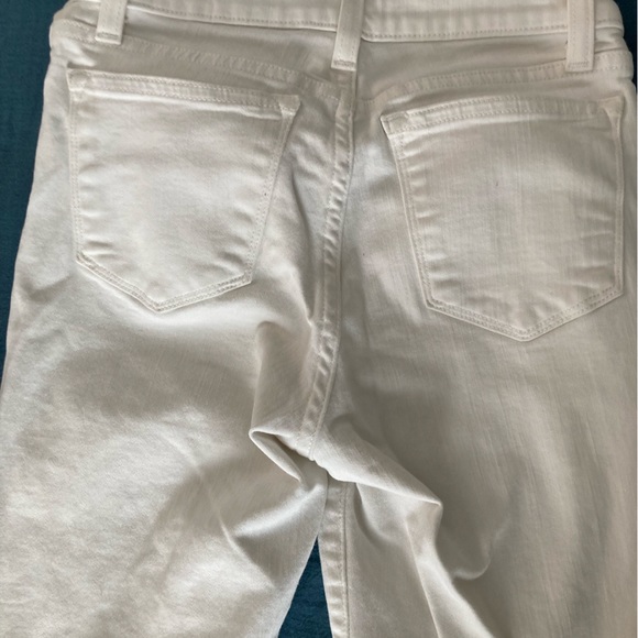 White JCrew Jeans Lookout High Rise Skinny size 25 - Picture 4 of 7